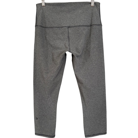 Lululemon Cropped Leggings Gray Size 10 (No Tag) - Picture 2 of 4